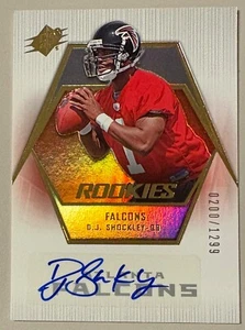 DJ Shockley 2006 SPx Rookies Auto #160 Rookie Auto RC 200/1299 - Picture 1 of 2