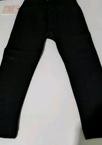 Girls S/CH size 4-6X Black fashion leggings lining - Picture 1 of 3