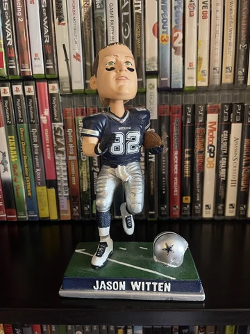 JASON WITTEN Dallas Cowboys Legend NFL Team Store EXCLUSIVE Mini Bobblehead READ Cover