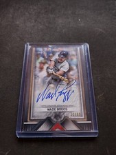2023 Topps Museum Collection Archival Autograph Wade Boggs 30/99. Boston Red Sox