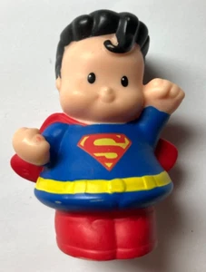 Vintage 2000s Fisher Price Little People - DC Comics Super Friends Superman VG! - Picture 1 of 3