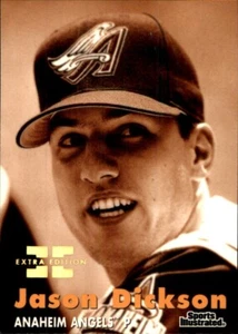 1997 Sports Illustrated EXTRA EDITION #5 Jason Dickson ANGELS SERIAL #106/500 - Picture 1 of 2