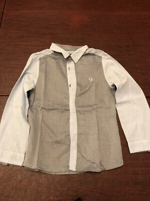 Catimini Boys Shirt Size 5, Colors Light and Dark Blue - Image 1 of 4