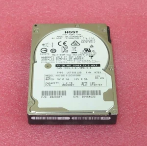 HGST Ultrastar C10K1800 1.2TB 2.5" SAS 12GB 10K 128MB Server HDD HUC101812CSS200 - Picture 1 of 9