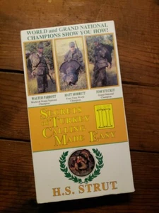Turkey Hunting VHS Secrets Of Turkey Calling World Champions Part 2 II How To - Picture 1 of 8