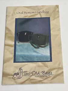 Two Old Bags Oval Bottom Handbag Knitting Pattern - Picture 1 of 4