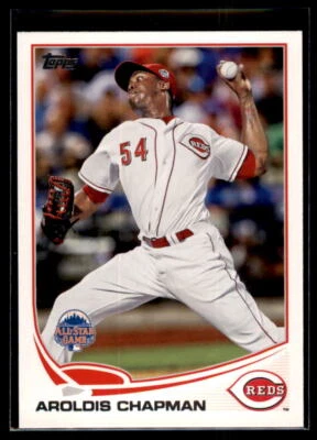 2013 Topps Update  Aroldis Chapman  ASG #US286 Cincinnati Reds - Image 1 of 2
