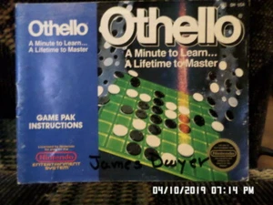 Othello (NES Nintendo) Instruction Manual Only... NO GAME - Picture 1 of 2
