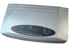 Airlink 101 5-port 10/100 Mbps Ethernet Switch No Power Cord - Picture 1 of 4