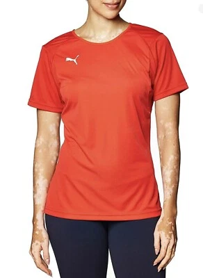 彪马女式联赛训练球衣红色XL(TN19854) — 第 1/2 张图片