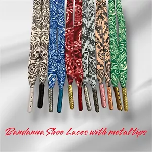 Corde eleganti: lacci per scarpe bandana scegli il tuo colore. lunghezza 45" - Foto 1 di 8