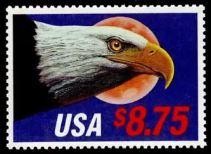 #2394 Eagle and Moon Express Mail SELLO ÚNICO $8,75 como nuevo nunca montado - Imagen 1 de 1