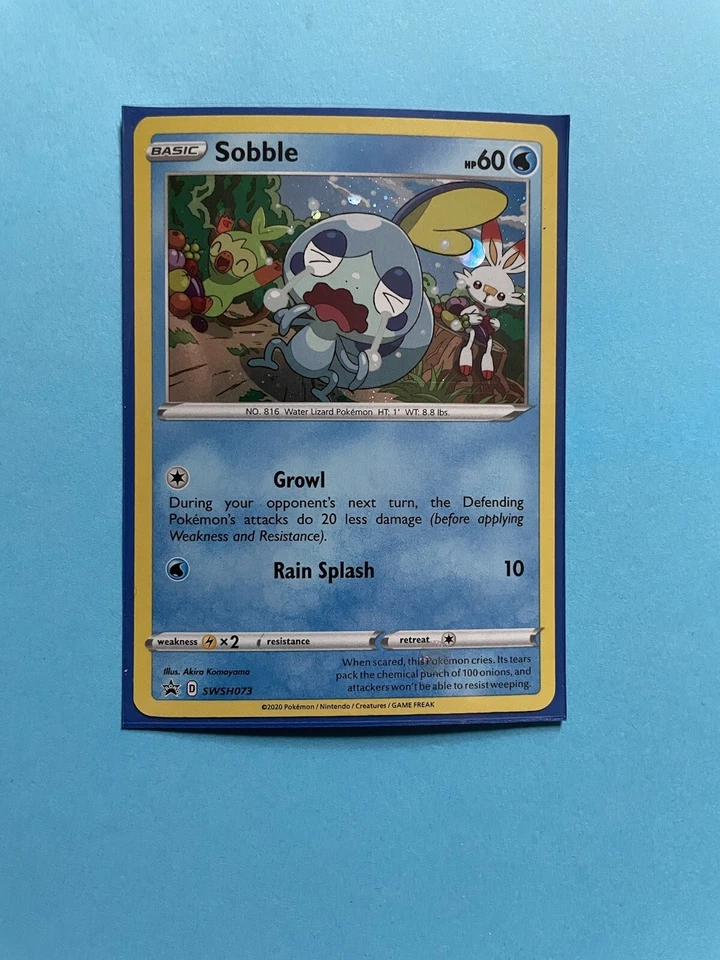 Sobble SWSH: Sword & Shield Promo Card SWSH073 - Image 1 of 1