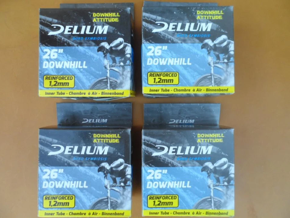 4 PACK Mountain Downhill Bike Schrader Valve Tire Inner 26" Tubes 26 x 2.20-2.50 - Image 1 of 1