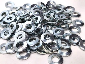 (250) M8 or 8mm Conical / Belleville / Cupped Spring Washers Zinc-Plated Steel - Picture 1 of 6