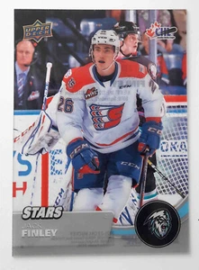 2021-22 Upper Deck CHL Clear Cut #319 Jack Finley Spokane Chiefs - Bild 1 von 2
