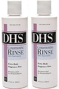 DHS CONDITIONING RINSE w/ Panthenol Fragrance-Free 8oz ( 2 pack ) - Picture 1 of 1