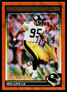 2024 Score ๐2024 Score Greg Lloyd 243lava parallel football card NM /630 - Picture 1 of 2