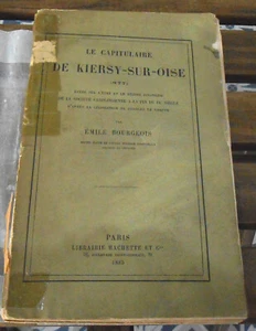 Le Capitulaire de Kiersy-sur-Oise (877) – Etude sur l’Etat et le Régime ... - Picture 1 of 1