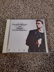 Five Live - George Michael & Queen W/ Lisa Stansfield (Cd 1993 Hollywood) - Picture 1 of 3