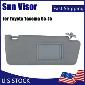 For 2005-2015 Toyota Tacoma Sun Visor Right Passenger Side w/Mirror Extension - Picture 1 of 17