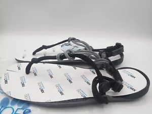 Xero Cloud Sandals Barefoot Running Minimalist Black/Gray Mens 8 Womens 9.5 NEW - Picture 1 of 7