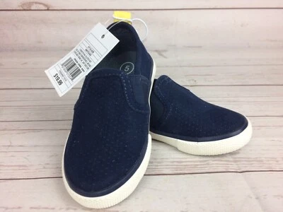 NUEVO CON ETIQUETAS Zapatillas Cat & Jack Niños Pequeños Claud CASUAL/PLAYA Azul Marino EE. UU. Talla 5, NUEVAS Foto 1 de 4