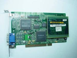 MATROX 576-04 REV.A PCI VIDEO CARD 2 MB CANADA MGA TVP3026-175PCE TESTED WORKING - Picture 1 of 12