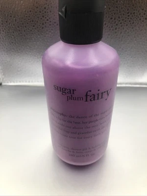 PHILOSOPHY SUGAR PLUM FAIRY 180ml/6oz 3-N-1 SHAMPOO SHOWER GEL BUBBLE BATH NEW - Image 1 of 4