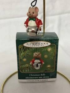 Hallmark Andenken Weihnachtsschmuck Weihnachtsglocken Bär 2001 - Bild 1 von 5