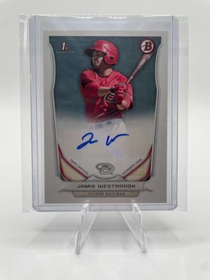 2014 Bowman Jamie Westbrook 1st Prospect Auto Autograph - Image 1 of 2