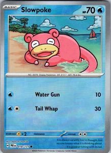 Slowpoke Pokeball Pattern 018/131 SV: Prismatic Evolutions Common - NM - Bild 1 von 2
