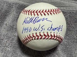 KEITH BROWN signiert beschriftet Major League Baseball Cincinnati Reds 1990 - Bild 1 von 1