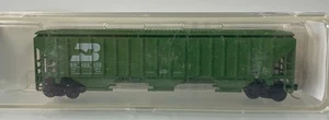 Red Caboose N Scale 15616-10 BNSF 4750 Hopper BN 459608 Rolling Stock - Picture 1 of 5