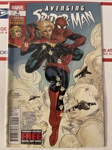 AVENGING SPIDER-MAN #9 (2012) PRIMERA APLICACIÓN CAROL DANVERS COMO CAPITÁN MARVEL - Imagen 1 de 1