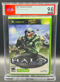 Halo Combat Evolved Launch Team NFR First Print Xbox Sealed New PSA 9.6 A Graded