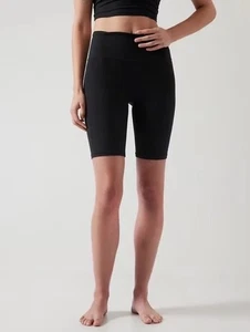 Athleta Ultra High Rise Elation 9 pulgadas corto - mediano - negro - nuevo con etiquetas  - Imagen 1 de 3