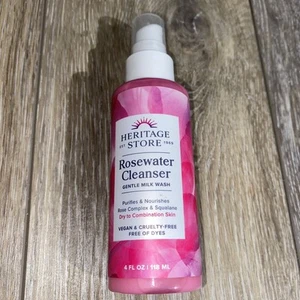 Rosewater Cleanser - Dry To Combination Skin - 4 fl oz (118 ml) - NEW! - Picture 1 of 9