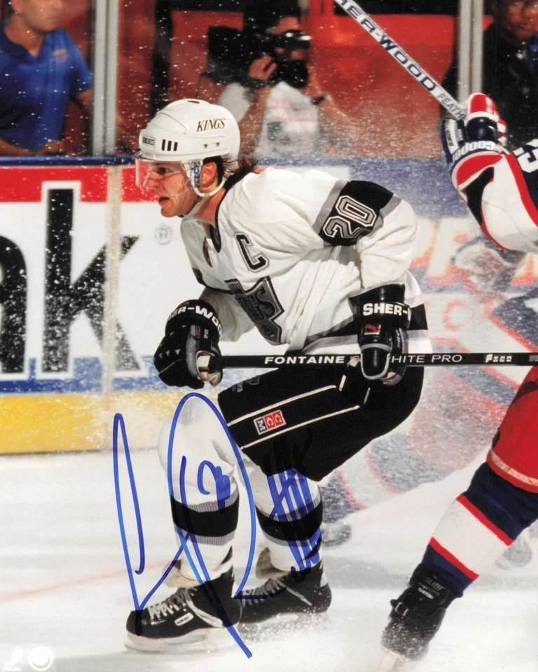 Luc Robitaille Autographed Signed 8x10 Photo Los Angeles Kings - Image 1 of 1