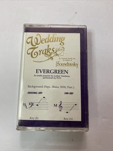 Wedding Tracks Evergreen Accompaniment Cassette  - Picture 1 of 4