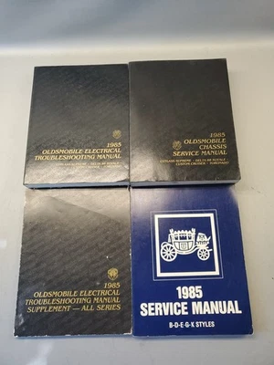 1985 Oldsmobile Service Manual  Cutlass Supreme Delta 88 Toronado Manual Set - Image 1 of 4