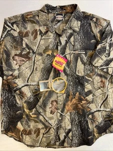 NWT Winchester Supreme Shirt Men XXL Short Sleeve Realtree Hardwood Camo Hunting - Picture 1 of 8
