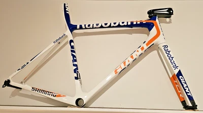 2012 Giant TCR Advanced SL0 ISP Rabobank M/L Rim Brake Di2 Compatible Frameset - Image 1 of 4