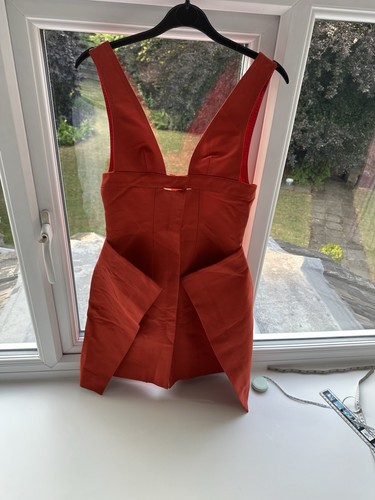 Abito donna Jacquemus La Collectionne 10 arancione cotone viscosa