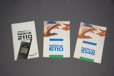Manuali telefoni cellulari Nokia - 2110, 5146, 6110 - Immagine 1 di 4