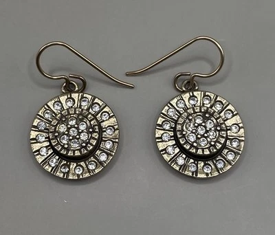 Patricia Locke Women’s Earrings Pierced Gold Plated Swarovski Crystals - Image 1 of 4