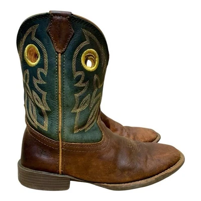 Botas Western Core Puntera Cuadrada Bowline Estilo Justin JK7520 para Niños Talla 5D -Niños Grandes Foto 1 de 4