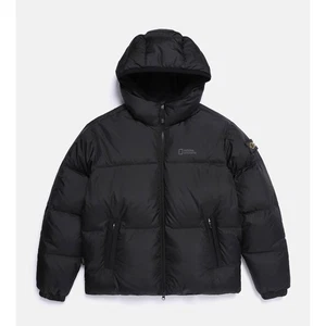 NATIONAL GEOGRAPHIC EIRA HOODED GOOSE DOWN JACKET N254UDW971 099 BLACK UNISEX - Bild 1 von 10