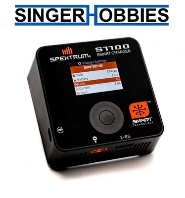 Cargador de CA Spektrum SPMXC1080 Spektrum Smart S1100, 1x100W HH Foto 1 de 2