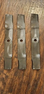 UC22009 Mower Blades 3-Pack For John Deere 48" Deck GX 325 355 X 300 320 LT 180 - Picture 1 of 3